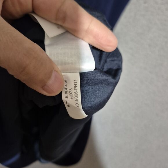 J. Crew Women's Blue Ruffle Neck Sheath Midi Dress 4 - Picture 5 of 9